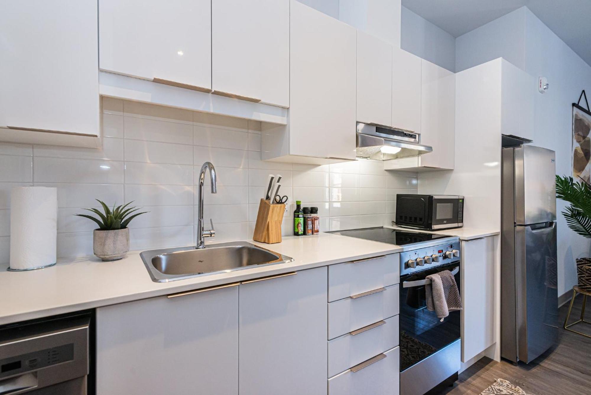 Wonderful New Studio Close To Mount Royal By Den Stays モントリオール 部屋 写真