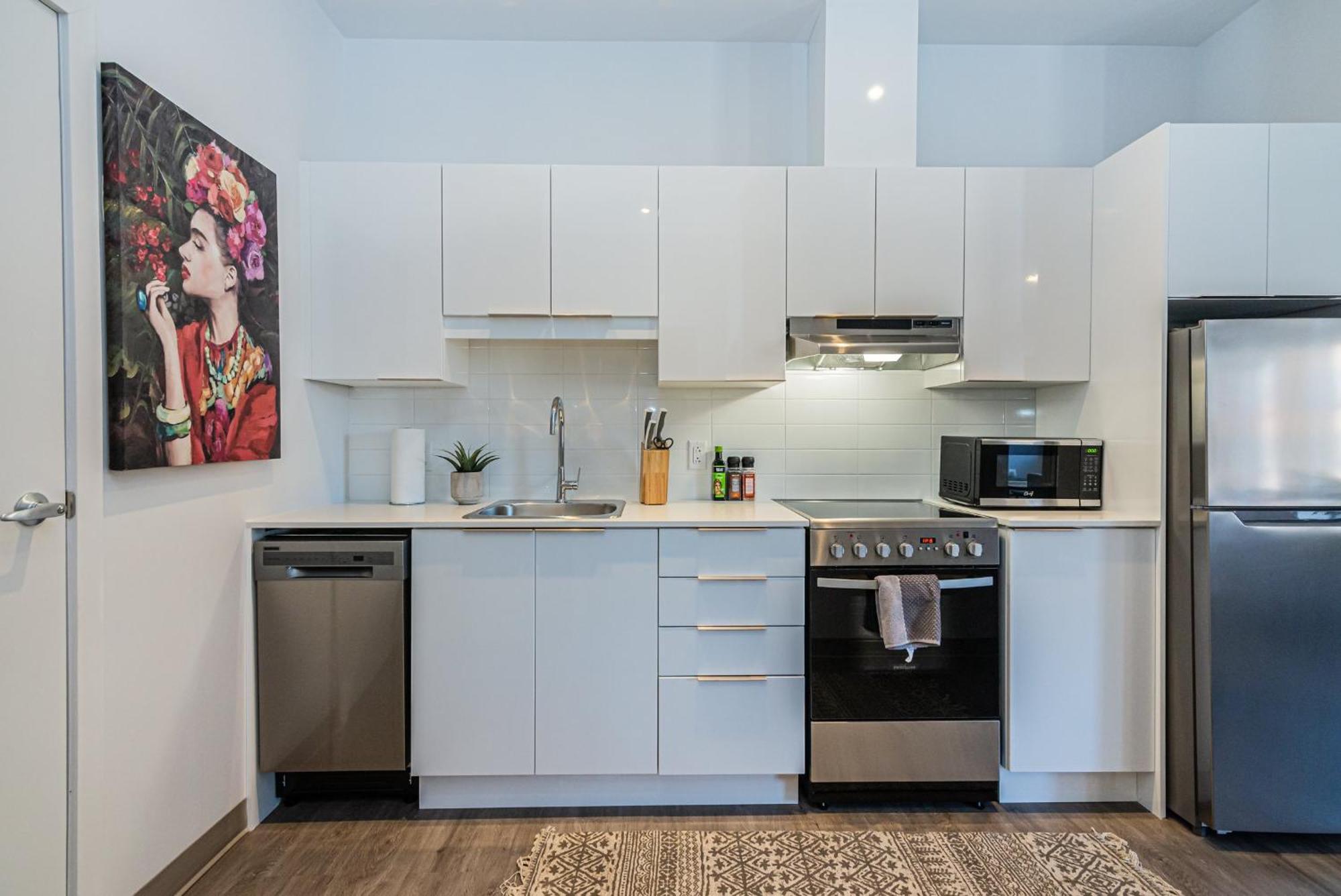 Wonderful New Studio Close To Mount Royal By Den Stays モントリオール 部屋 写真